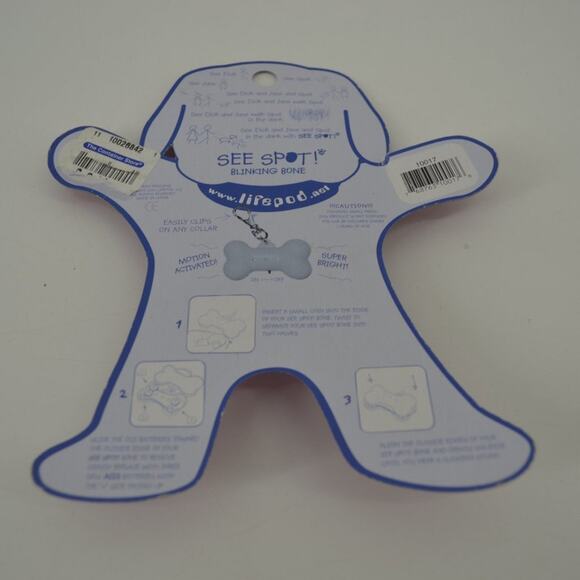 See Spot! Blinking Bone Barbie Pink Dog Pet Accessory for collar - Picture 16 of 16